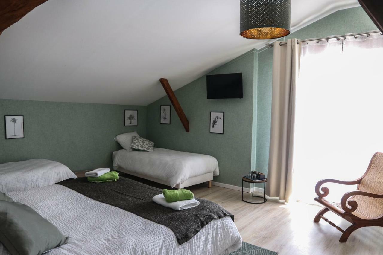 "Les Peyres" Hotel Lamothe-Landerron Ngoại thất bức ảnh